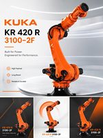 Bras de robot industriel de fonderie à 6 axes, robuste, KUKA KR 420 R 3100-2F