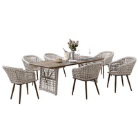 Chaise et Table d'extérieur, mobilier de jardin chinois, livraison gratuite