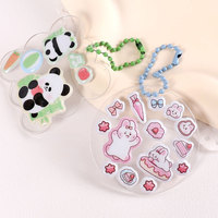 Autocollants en mousse 3D créatifs pour enfants, lapin mignon de dessin animé, panda, autocollants décoratifs pour scrapbooking, planificateur DIY