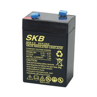SKB FGM-38620407 6V 4.5Ah Baterai Timbal Asam Tertutup AGM yang Diatur Katup dan Dapat Diisi Ulang untuk Tenaga Surya dan Cadangan Daya Italia