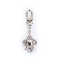 Chaîne de charme pour sac en alliage de zinc, pendentif trèfle étoile fleur, décoration de sac, accessoire vintage, porte-clés, cadeau pour femmes et filles