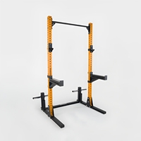 Rack de musculation multifonctionnel commercial pour squats et tractions, support réglable pour barre d'haltères, banc de musculation à domicile, équipement de fitness pour l'entraînement de force