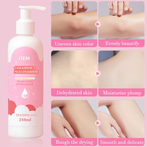 Crème Corporelle de Haute Qualité / Beurre Corporel, Sérum Éclaircissant au Céramide et Niacinamide, Lotion, Ensemble de Soins Corporels Nourrissants <span class=keywords><strong>pour</strong></span> l'Hiver, Marque Privée - Product Image 5