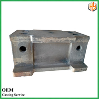 Pièces moulées lourdes de grande taille, service de fonderie sur mesure, service d'usinage, fonte grise, fonte ductile, acier allié au carbone