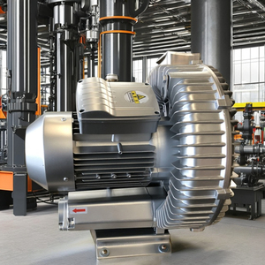 JQT2200C 2GH610 2.2kw 3Hp Soplador de anillo de alta presión monofásico 220V Soplador de canal lateral de bajo ruido para mecanizado de piscicultura - Product Image 5