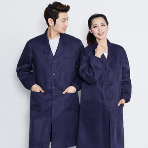 <span class=keywords><strong>Salopette</strong></span> mi-longue bleue Vêtements <span class=keywords><strong>de</strong></span> <span class=keywords><strong>travail</strong></span> pour hommes et femmes Robe <span class=keywords><strong>de</strong></span> protection du <span class=keywords><strong>travail</strong></span> respirante pour la publicité d'entrepôt d'usine - Product Image 6