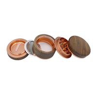 Broyeur créatif en bois, accessoire de fumage, avec Logo personnalisé, pour herbe, épices et tabac