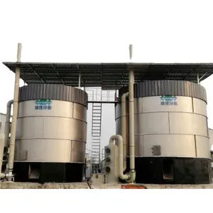 2023 Stainless Steel Customized Fermenter Tank automatic organic fertilizer compost tank auto animal manure process professional