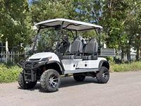 Chariot de golf utilitaire, véhicule de transport, mini-camionnette, chariot électrique pour le transport de marchandises, véhicule autoporteur pour usage hors route public