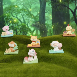 Yu Mo Craft – figurines d'animaux en résine, ornements du paradis forestier, mini décor pour voiture, décoration de la maison, cadeau unisexe - Product Image 1