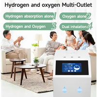 Nouvelle arrivée 4200 ml/min dispositif médical domestique générateur d'hydrogène moléculaire et d'oxygène Machine d'inhalation d'hydrogène