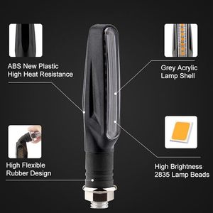 Xe Máy Led tín hiệu rẽ, phía trước + Phía sau blinkers chỉ báo tín hiệu lần lượt hổ phách chảy tuần tự phổ đèn - Product Image 2