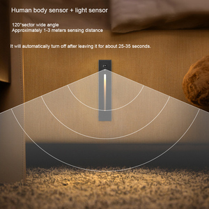 Đèn LED cầu thang ngoài trời chống nước, đèn tường nhôm tích hợp cảm biến chuyển động cho nhà ở & khách sạn, điện áp 220V - Product Image 3