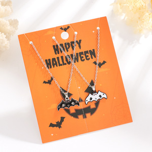 Collar con colgante <span class=keywords><strong>de</strong></span> fantasma <span class=keywords><strong>de</strong></span> Halloween personalizado, joyería <span class=keywords><strong>de</strong></span> Festival para niños, amuleto bonito para fiesta <span class=keywords><strong>de</strong></span> disfraces, evento nocturno <span class=keywords><strong>de</strong></span> Mascarada - Product Image 4