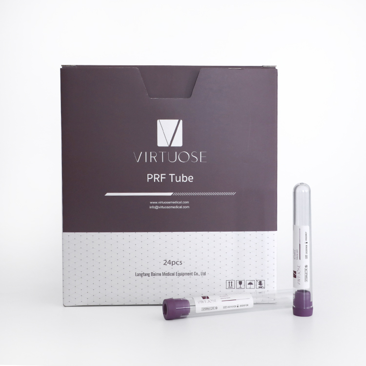 Испытательная трубка виртуоза для центрифуги PRF, трубка PRF, богатый фибрин тромбоцитов
