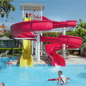 Toboggan <span class=keywords><strong>aquatique</strong></span> en spirale extérieur de taille personnalisée pour la maison, l'hôtel, l'aire de jeux <span class=keywords><strong>aquatique</strong></span>, la piscine et le <span class=keywords><strong>parc</strong></span> <span class=keywords><strong>aquatique</strong></span> - Product Image 2