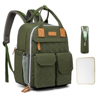 Sac à langer multifonctionnel et imperméable grande capacité avec plusieurs poches, sac à dos pour maman