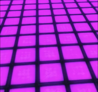 Azulejos de suelo LED Yifa, piso de baile, escenario, luz táctil, azulejos de piso de baile, azulejos de boda para interiores