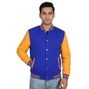 Varsity <b>Man</b> Jackets for Sale Best Quality Custom Design Varsity Jackets Custom Made Varsity Jacket - Product Image 1