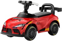Voiture à pédales sous licence Toyota Gr Supra Gt4, batterie en option, musique, marchepied, poignée de poussée
