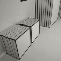 Cutomzied Flujo de aire laminar Mushroom Modular Clean Room H14 Filtro HEPA