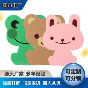 Pegatinas desodorantes para inodoro con dibujos animados, papel autoadhesivo, ambientador con diseño de conejo y oso, desechable para baño - Product Image 2
