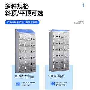 ตู้ล็อกเกอร์สแตนเลส 6 ประตู ยี่ห้อ Kunshan Fengdamei สำหรับสำนักงาน พร้อมช่องระบายอากาศ สำหรับพนักงาน - Product Image 3