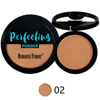 Palette de maquillage en poudre pressée neutralisée, correcteur, fond de teint, illuminateur transparent, contouring, primer, tons brun clair, moyen et foncé