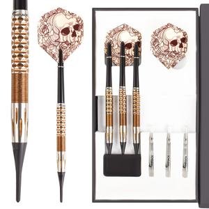 ชุดลูกดอกซอฟต์ดาร์ททังสเตน Compact Dardos90 ผลิตจากโรงงานจีน น้ำหนักเบา เหมาะสำหรับการเดินทาง - Product Image 1