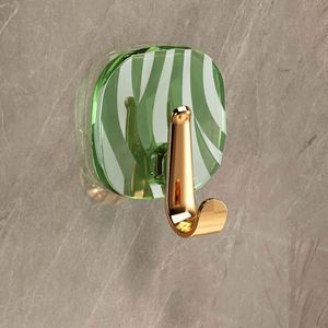 Acrylic <b>Hook</b> Punch-free Self-adhesive Bathroom <b>Hook</b> Wall Mounted Towel Hanger Coat Key Hanging <b>Hooks</b> Home Decor Holder - Product Image 5