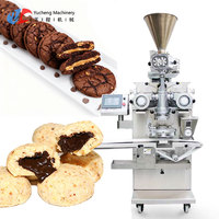 Machine à biscuits fourrés aux pépites de chocolat, ligne de production de biscuits à rendement élevé, équipement d'usine de biscuits