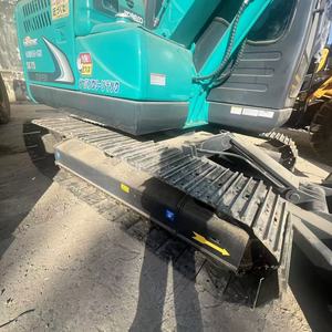 Excavatrice sur chenilles d'occasion Jjapan KOBELCO SK75mini 7,5 tonnes 90% neuve Matériel de construction KOBELCO SK75 Matériel de construction d'occasion - Product Image 6
