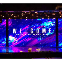 Pantalla LED para Exteriores P2.6 P2.9 P3.91 P4.81 IP65 Resistente al Agua HDR10, Panel de Pared y Gabinete para Festivales de Música