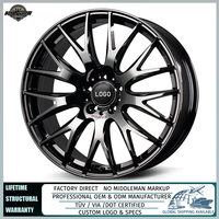 RAYS 2x9 Plus JET BLACK EDITION IV Jantes en alliage forgé personnalisées 17-18 pouces 6x139.7 5x150 pour Jimny Hilux Tacoma Prado Land Cruiser