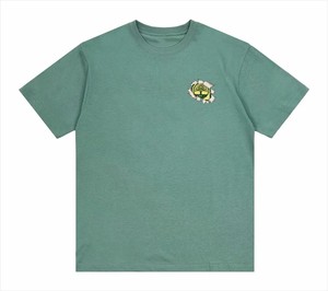 T-shirt col montant 280 290 300 GSM t-shirts surdimensionnés en vrac conception personnalisée t-shirt pour hommes vente en gros - Product Image 1
