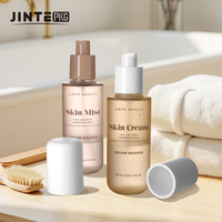Nouvelle Arrivée Bouteille Personnalisée en PET pour Cosmétiques et Soins de la Peau 8oz 250ml, Flacon Pompe Vaporisateur pour Huile Corporelle et Brume Visage/Corps avec Logo