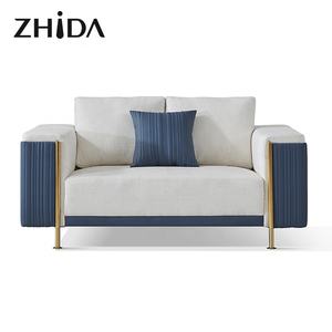 Set <span class=keywords><strong>Completo</strong></span> di Divani Contemporanei di Lusso Leggero per Soggiorno Familiare di Zhida - Product Image 3