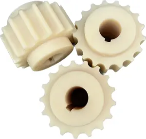 High precision plastic gear plant nylon pinion micro worm Pa66 cylindrical gear