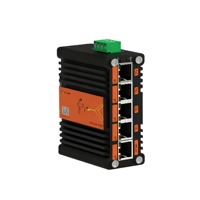 Mini Switch Ethernet Gigabit Industrial de 5 Puertos para Riel DIN, para Redes Exteriores