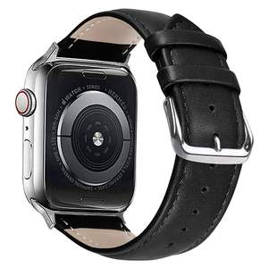 Correa de Reloj de Cuero de Becerro Upro para Apple Watch SE 3 2 Series 11 10 9 8 ultra 3 2 42mm 45mm 46mm Correa de Reloj de Buena Calidad - Product Image 1