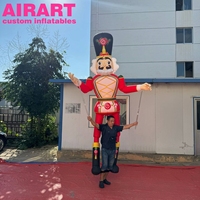 Artair Gonflable Usine Gonflable Clown Homme Marionnette Parade De Noël Performance Gonflable Marionnette Costume pour Adulte