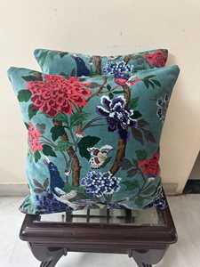 Fundas de Almohada de Terciopelo de Algodón de Lujo, Hechas a Mano y Decorativas, Transforma tu Hogar con la Opulenta Funda de Almohada de Textura Exquisita - Product Image 1