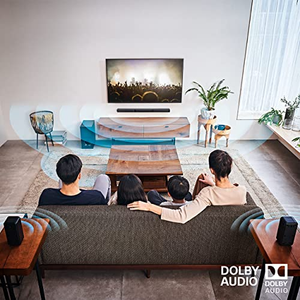 ระบบสมาร์ทโฮม Black Son HT-S40R 5.1ch พร้อมลำโพง Dolby Audio ด้านหลัง ระบบอัตโนมัติในบ้านอัจฉริยะ ซาวด์บาร์ Soni - Product Image 3