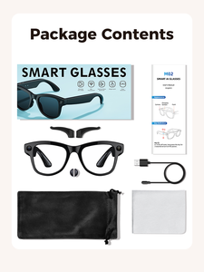 Gafas Inteligentes 2026 M02 Ultra con Estuche de Carga, Fotografía <span class=keywords><strong>y</strong></span> Grabación de Video, Música <span class=keywords><strong>y</strong></span> Llamadas, Traducción en Tiempo Real, IA ChatGPT - Product Image 4