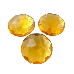 16mm Flat Back Round Acrylic Jewels Embellishment Crystal Plastic <strong>Gems</strong> Clear Acrylic Rhinestone Bead for <strong>Crafts</strong> - Product Image 1