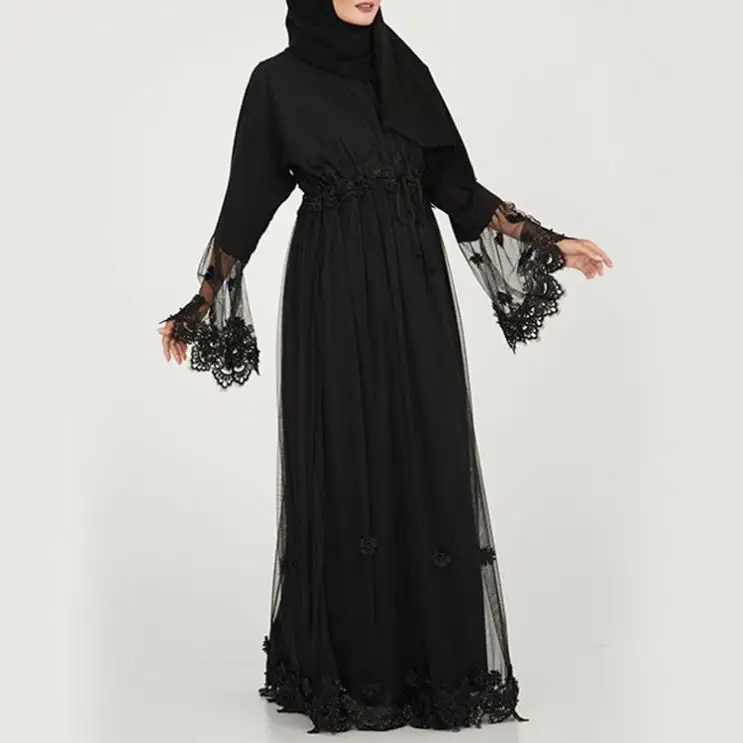 Fashion Kant Moderne Moslim Thobe Voor Vrouwen Zachte Bisht Arabische Jubah Nida Met Nieuwe Model Abaya