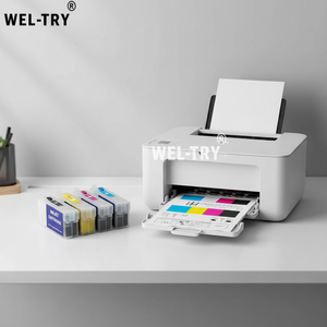 <span class=keywords><strong>Cartouche</strong></span> d'<span class=keywords><strong>encre</strong></span> rechargeable WEL-TRY T40D T40D1 T40D4 pour imprimante Epson SureColor T2100 T3100 T3100M T3100N T5100 T5100M T5100N avec puce - Product Image 6