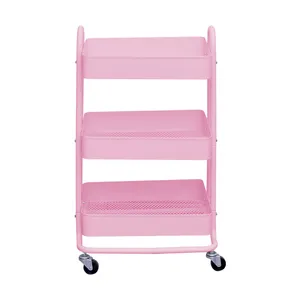 Storage Trolley 3 Drawers Rolling Cart Furniture Moving Trolley Chariot Salon De Coiffur