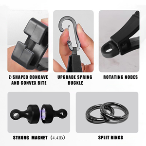 Équipement de protection individuelle, gants de sécurité, gants de travail résistants aux coupures, porte-clips, matériau POM, couleurs personnalisables, OEM/ODM, <span class=keywords><strong>ceinture</strong></span> - Product Image 3