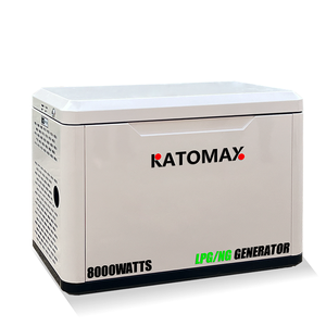 गैसोलीन प्राकृतिक गैस घर मूक जनरेटर 5kw, 6kw, 7kw, 8kw, 10kw, 11kw, 12kw, 15kw, और 17kw की शक्ति रेटिंग के साथ - Product Image 2